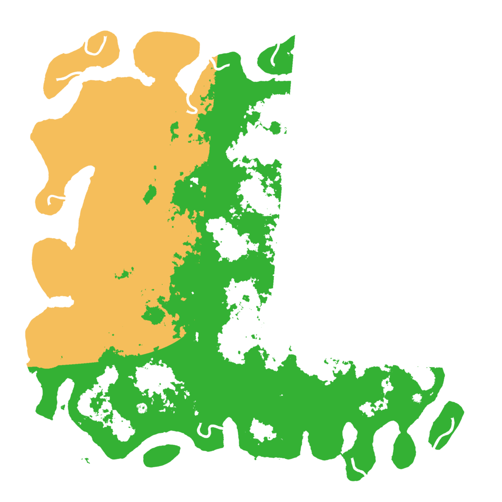 Biome Rust Map: Procedural Map, Size: 5000, Seed: 30002841