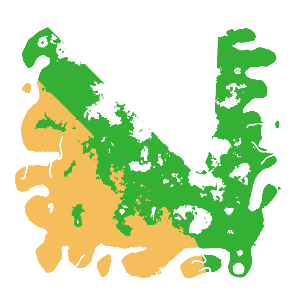 Biome Rust Map: Procedural Map, Size: 4500, Seed: 1449376646