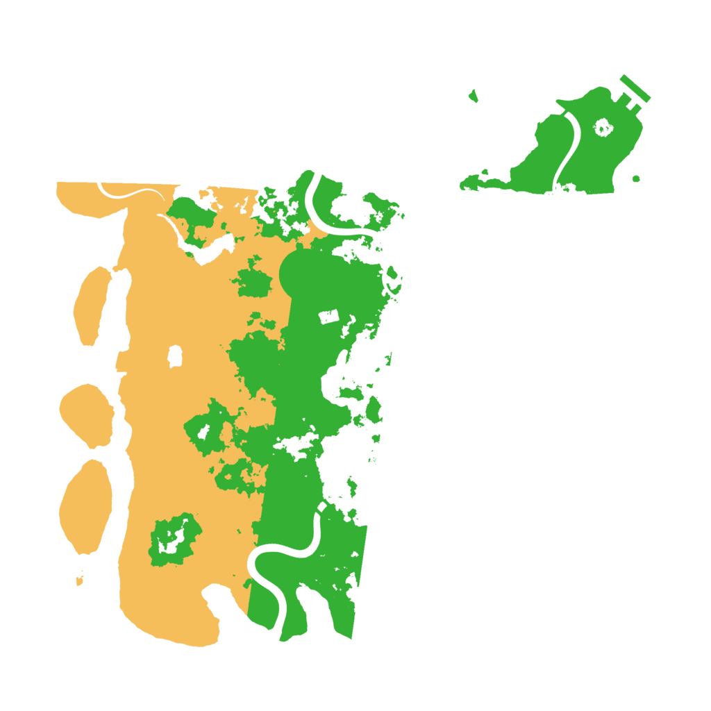 Biome Rust Map: Procedural Map, Size: 4000, Seed: 1986044964