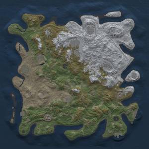 Thumbnail Rust Map: Procedural Map, Size: 4250, Seed: 556587957, 18 Monuments