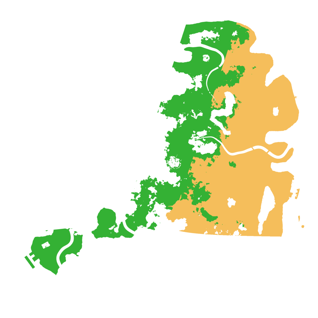 Biome Rust Map: Procedural Map, Size: 4500, Seed: 904618859