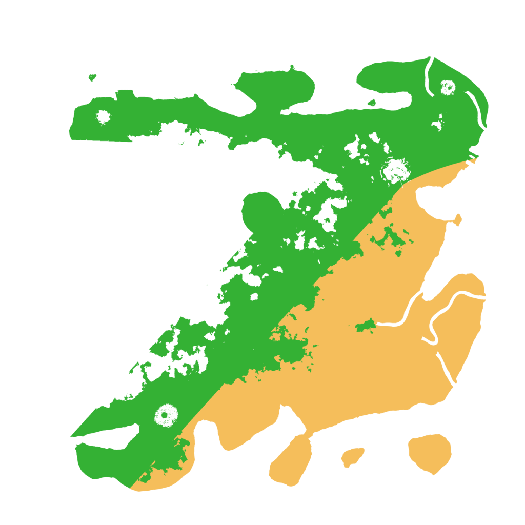 Biome Rust Map: Procedural Map, Size: 3500, Seed: 1565347093