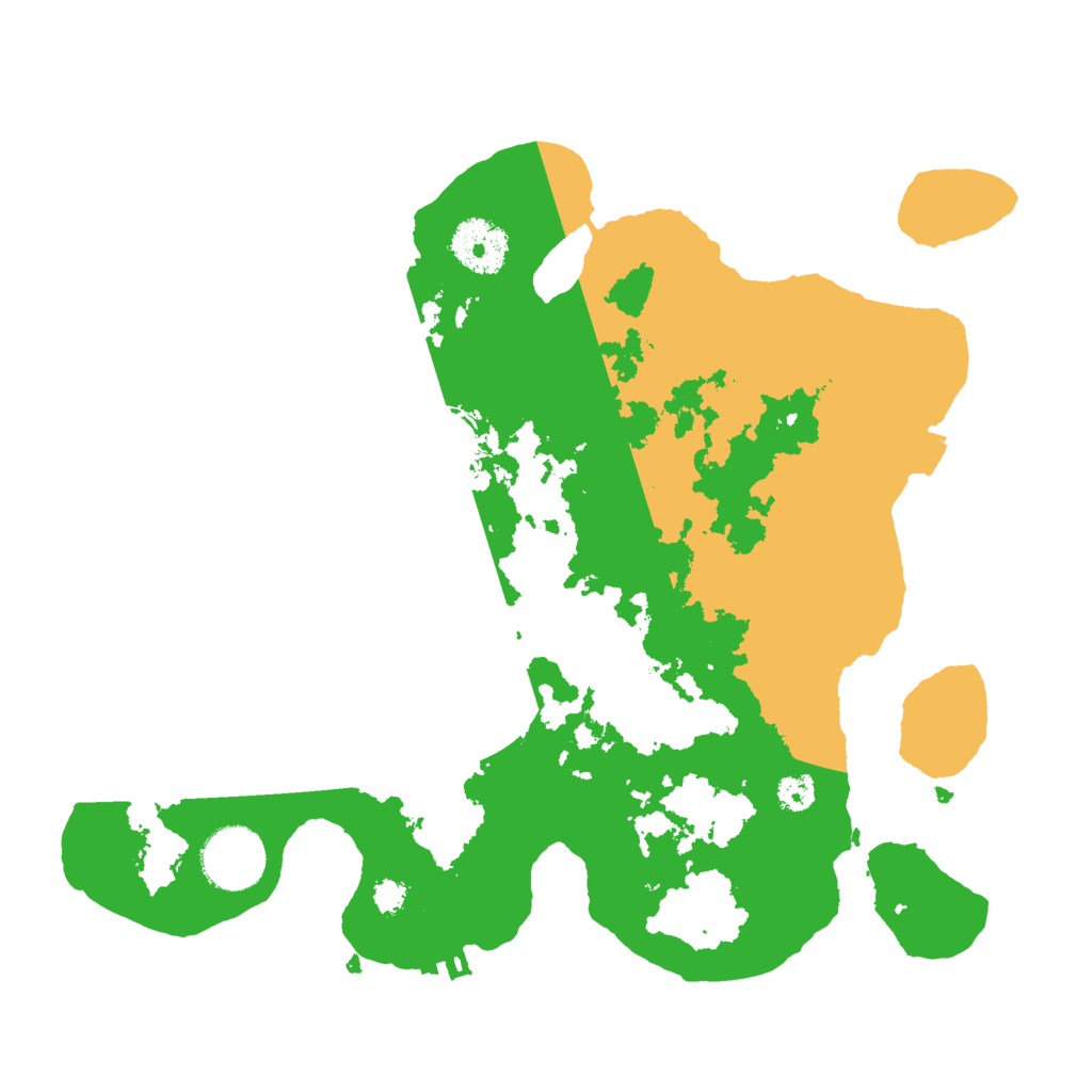 Biome Rust Map: Procedural Map, Size: 3000, Seed: 2006315633
