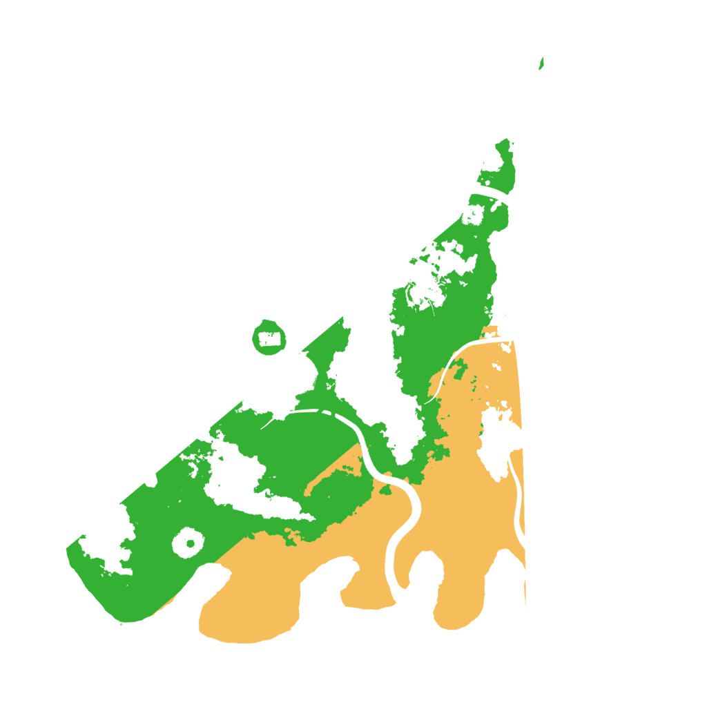 Biome Rust Map: Procedural Map, Size: 3500, Seed: 1056939579