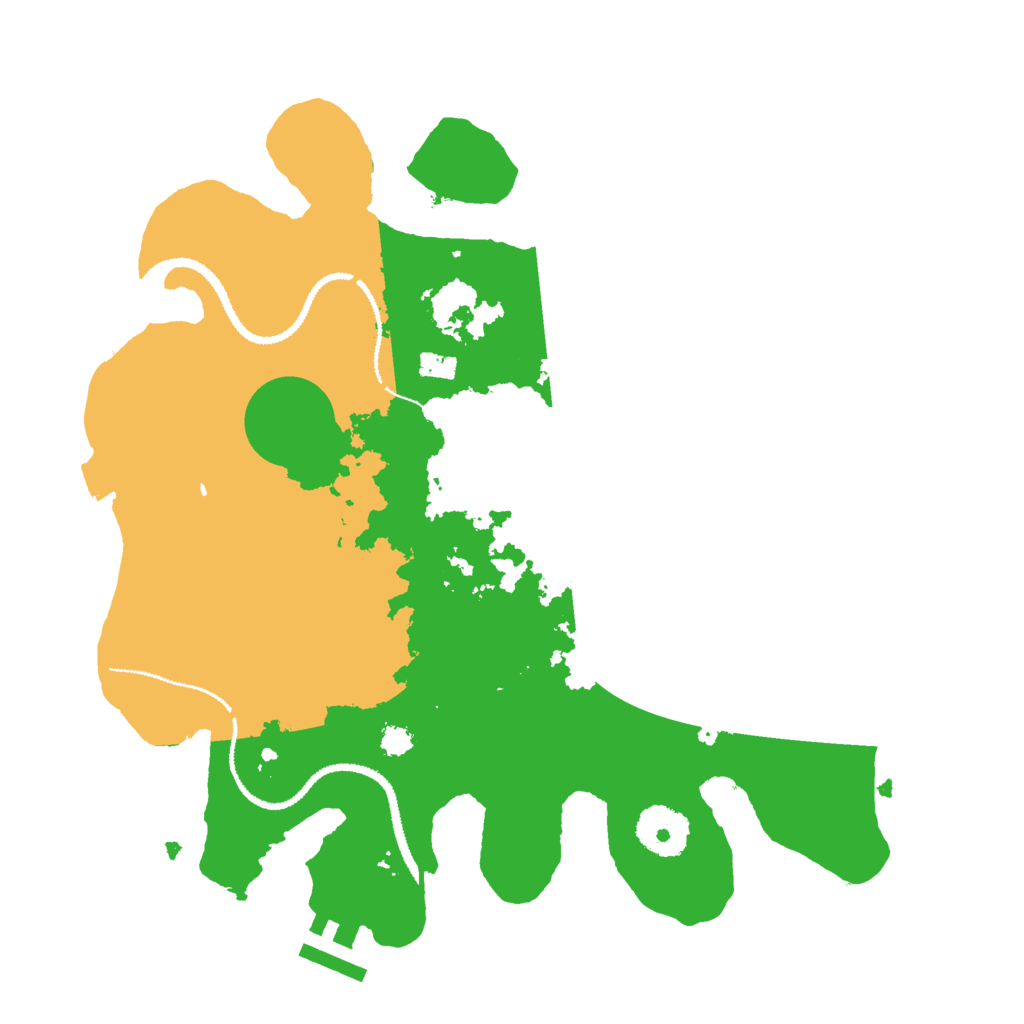 Biome Rust Map: Procedural Map, Size: 3000, Seed: 1419756830