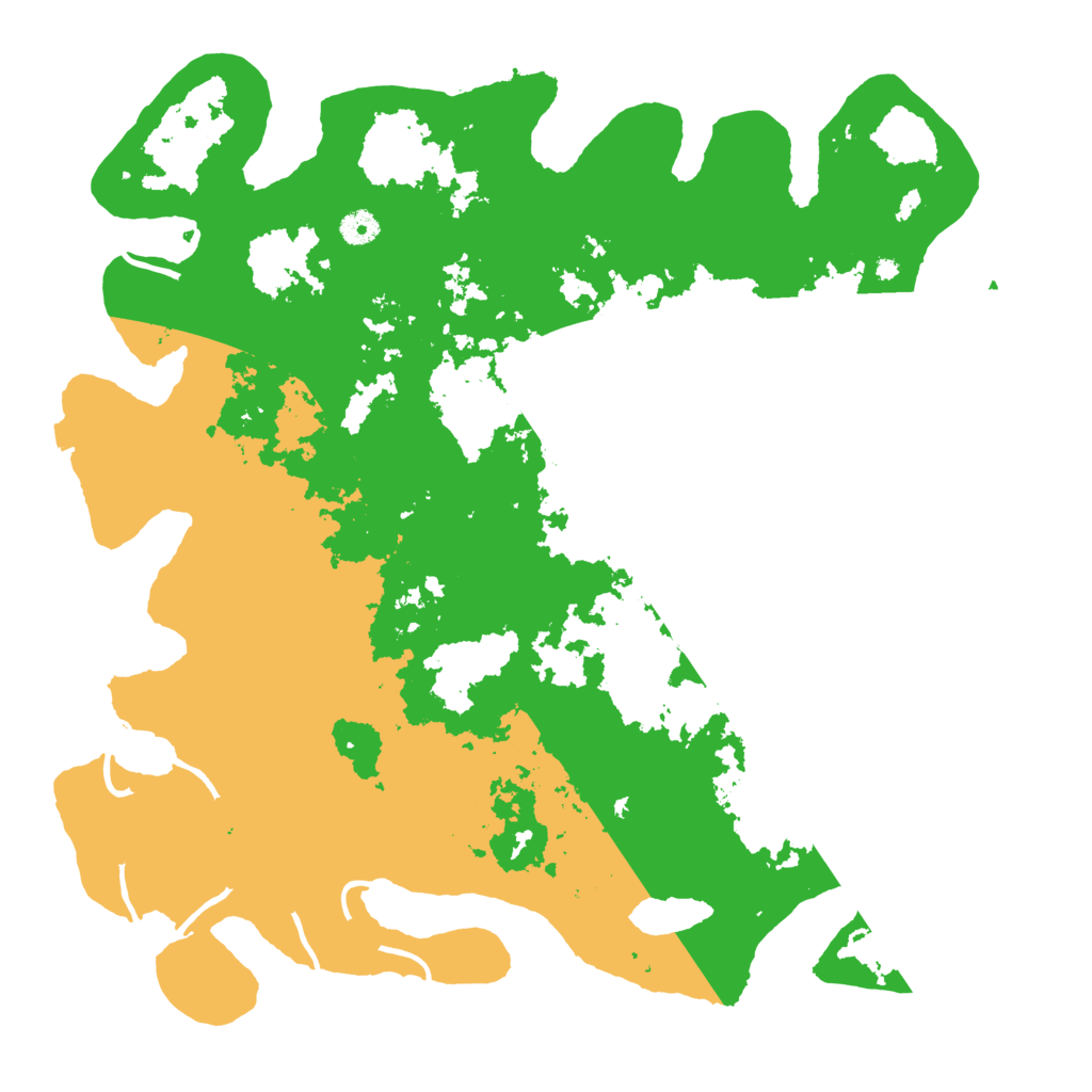 Biome Rust Map: Procedural Map, Size: 4500, Seed: 32184624