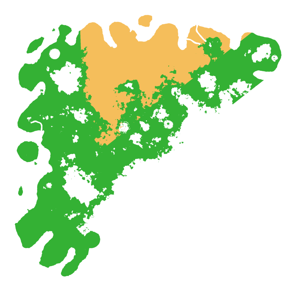 Biome Rust Map: Procedural Map, Size: 5000, Seed: 238576848