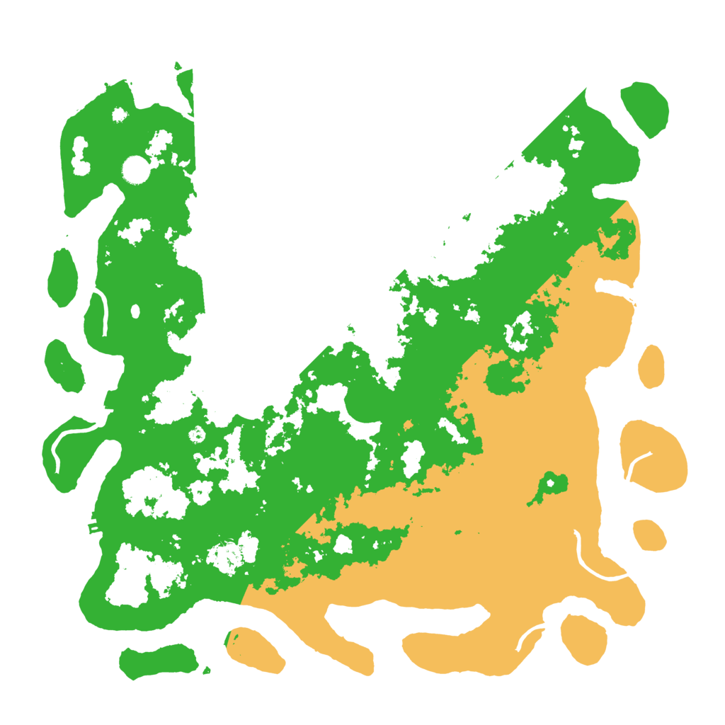 Biome Rust Map: Procedural Map, Size: 4500, Seed: 960073647