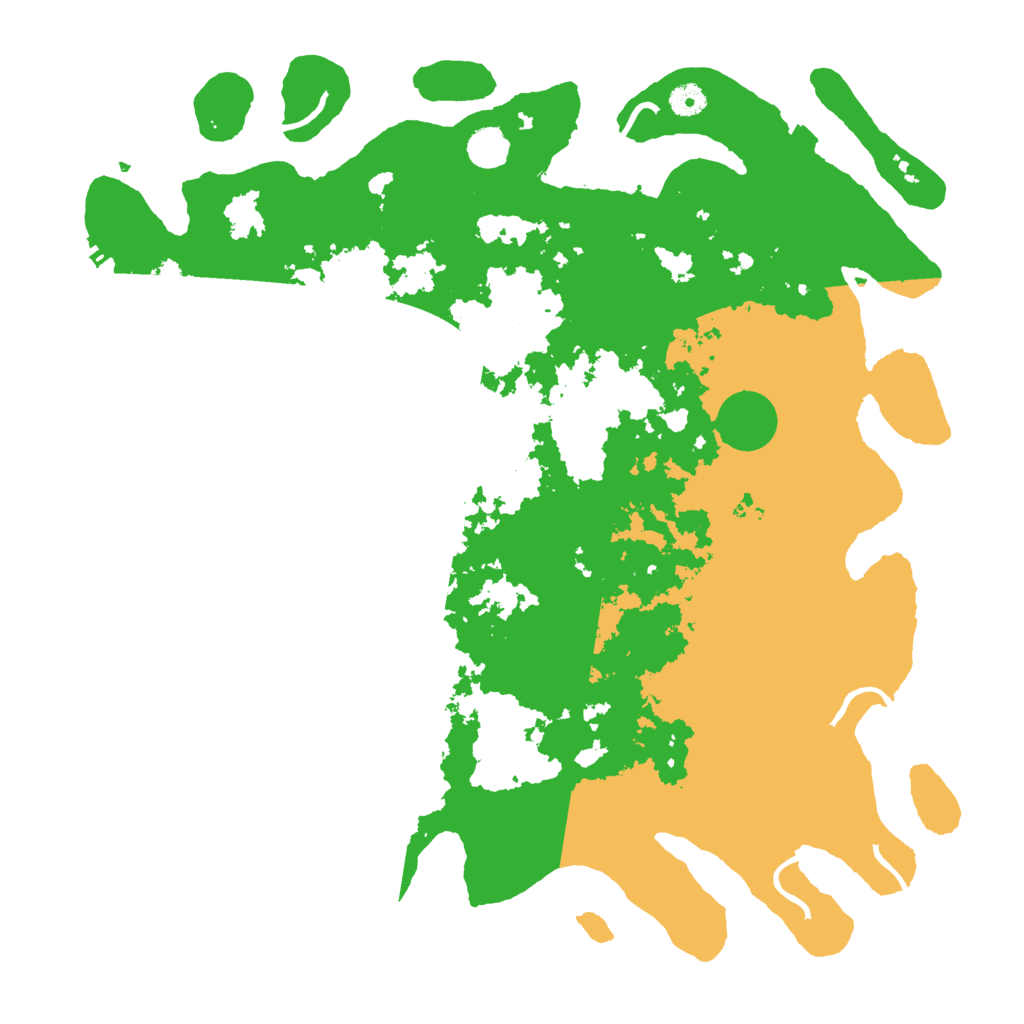 Biome Rust Map: Procedural Map, Size: 4500, Seed: 275407081