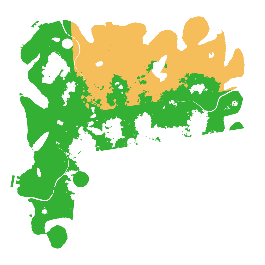Biome Rust Map: Procedural Map, Size: 4500, Seed: 1114523935