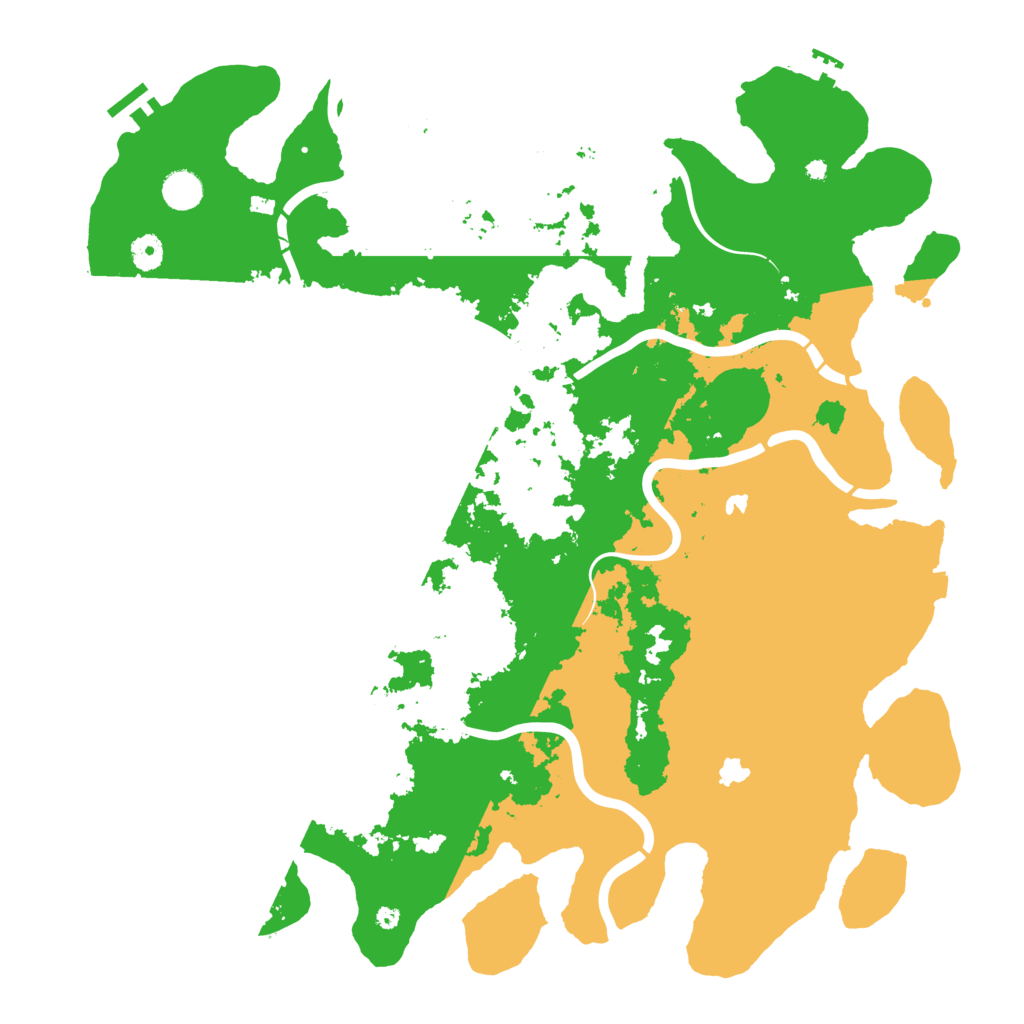 Biome Rust Map: Procedural Map, Size: 4500, Seed: 1604255753