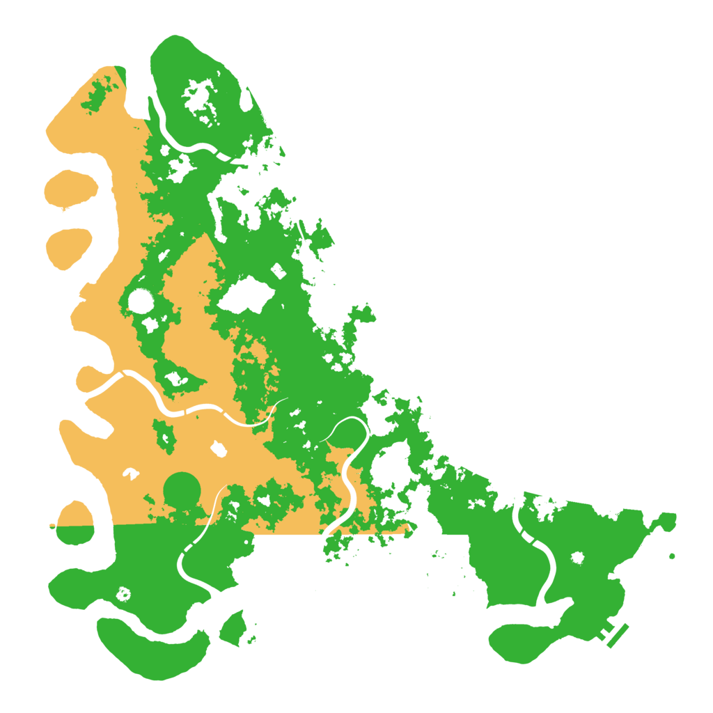 Biome Rust Map: Procedural Map, Size: 5000, Seed: 302415439