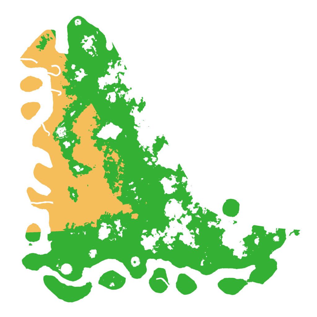 Biome Rust Map: Procedural Map, Size: 5000, Seed: 302415439