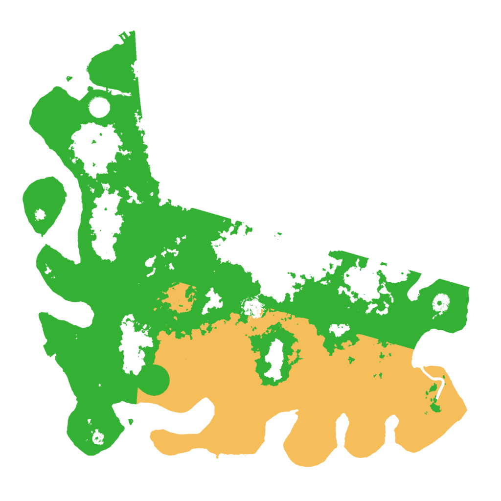 Biome Rust Map: Procedural Map, Size: 4250, Seed: 588305338