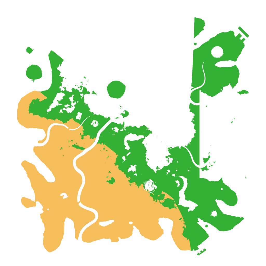Biome Rust Map: Procedural Map, Size: 4000, Seed: 567749235