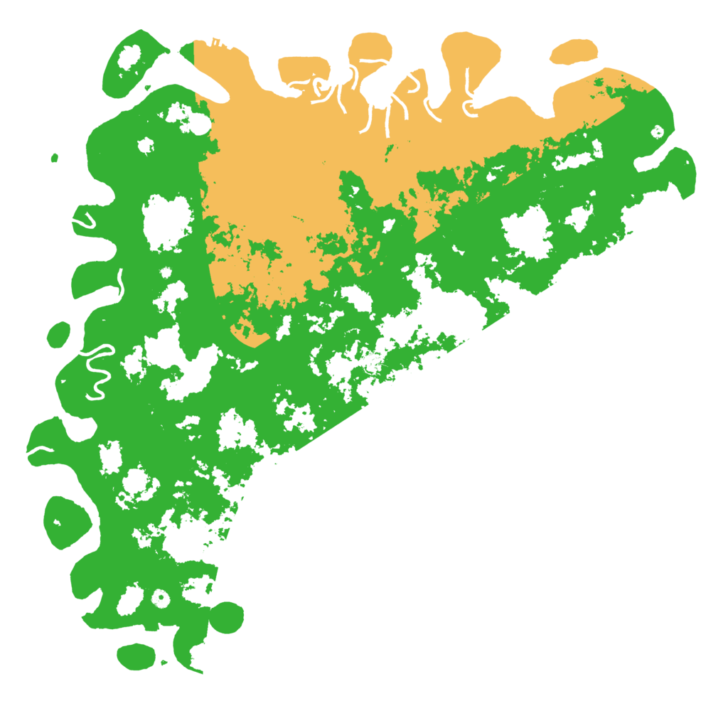 Biome Rust Map: Procedural Map, Size: 6000, Seed: 942282103