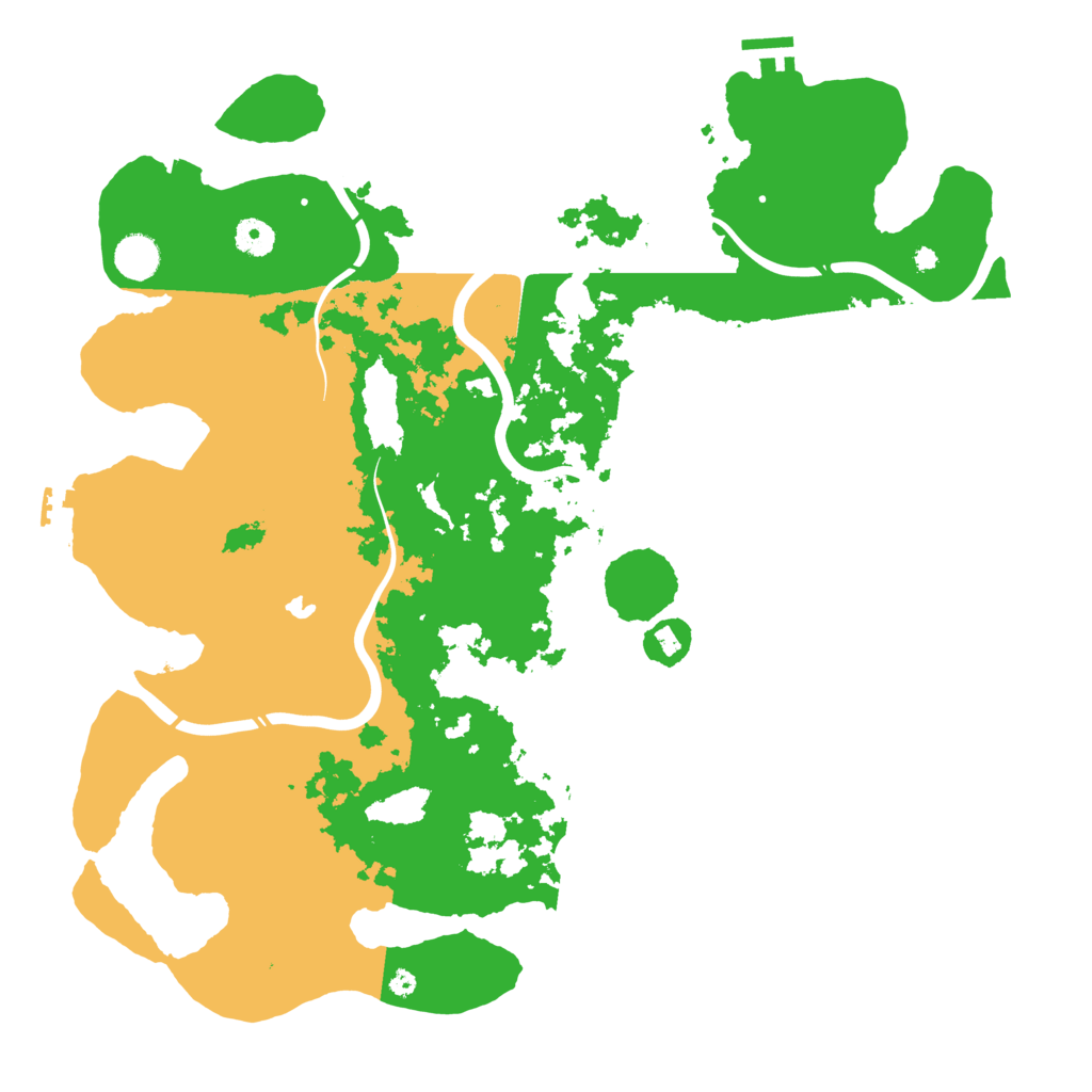 Biome Rust Map: Procedural Map, Size: 4250, Seed: 21275