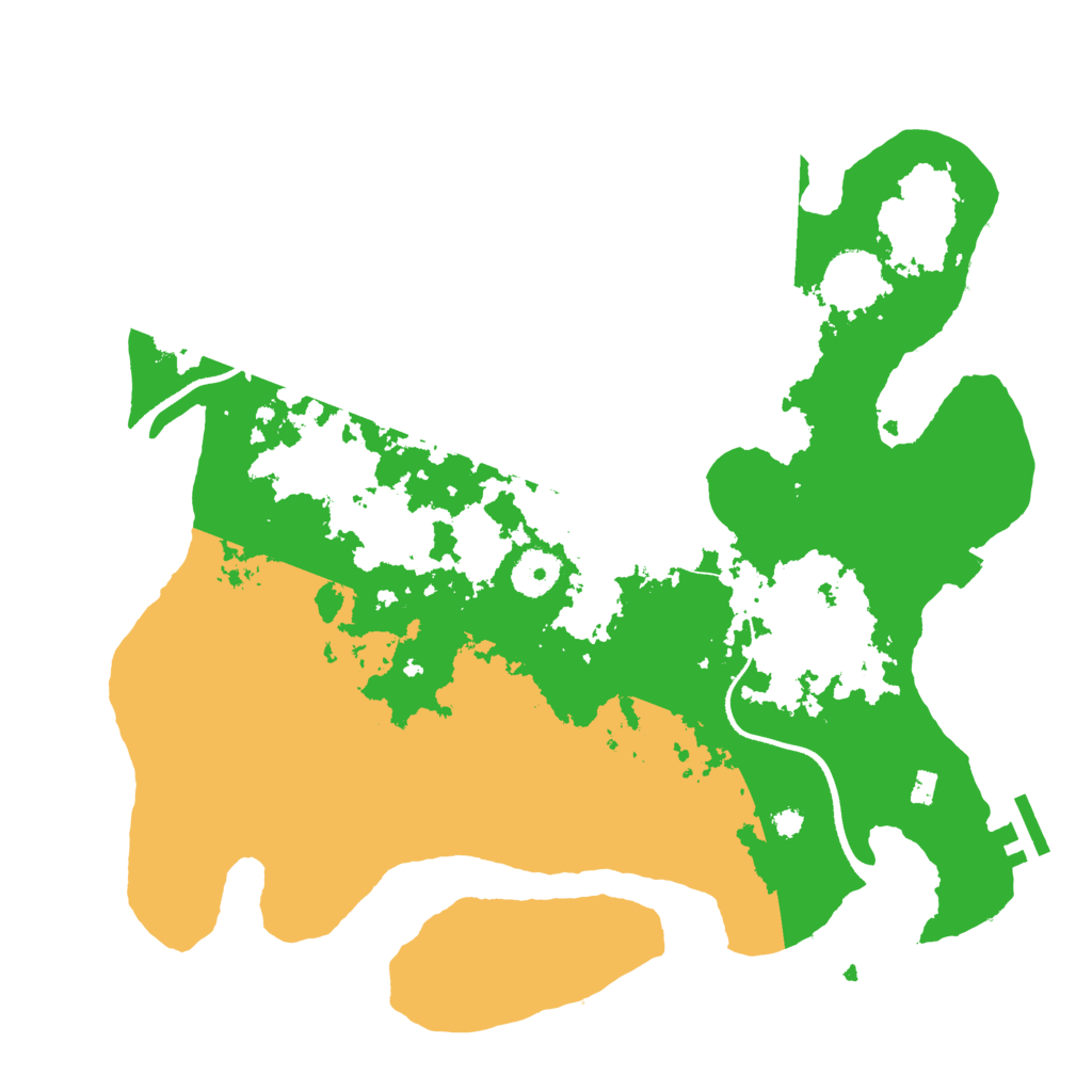Biome Rust Map: Procedural Map, Size: 3500, Seed: 1900795138