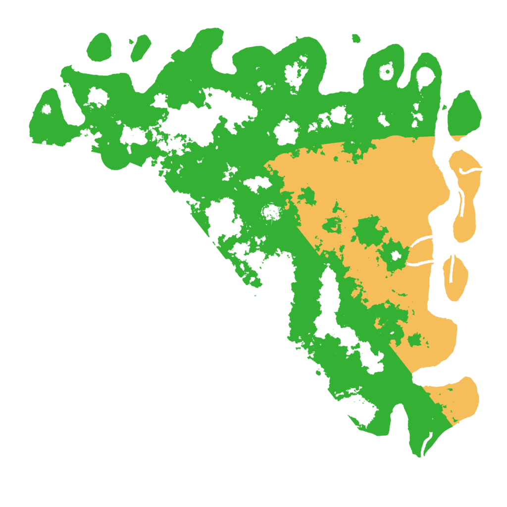 Biome Rust Map: Procedural Map, Size: 5000, Seed: 8467