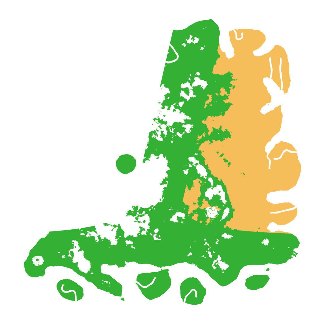 Biome Rust Map: Procedural Map, Size: 4500, Seed: 153312050