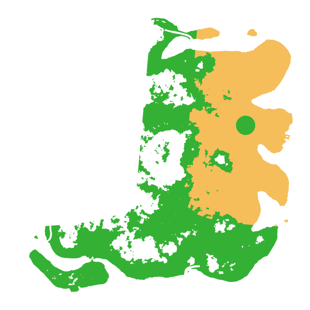 Biome Rust Map: Procedural Map, Size: 4250, Seed: 612887119