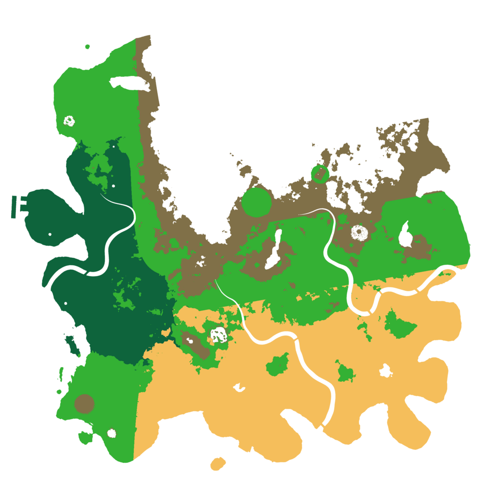 Biome Rust Map: Procedural Map, Size: 4500, Seed: 639424880
