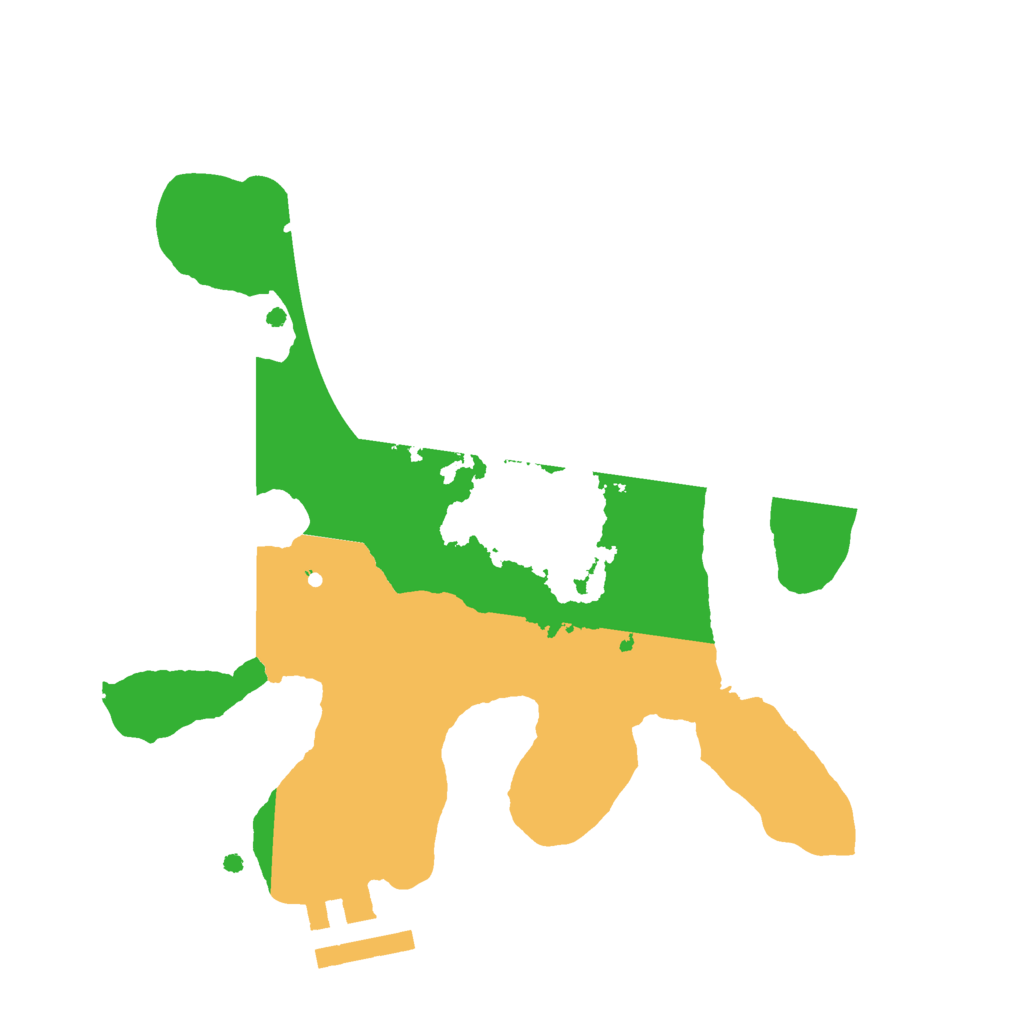 Biome Rust Map: Procedural Map, Size: 2094, Seed: 634196