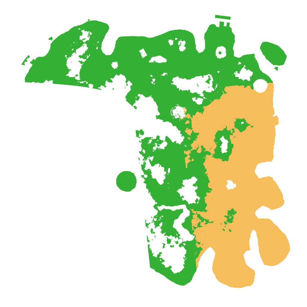 Biome Rust Map: Procedural Map, Size: 4000, Seed: 421876983