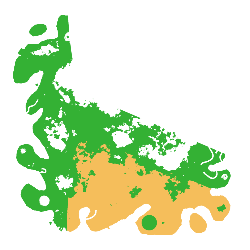 Biome Rust Map: Procedural Map, Size: 4300, Seed: 653912