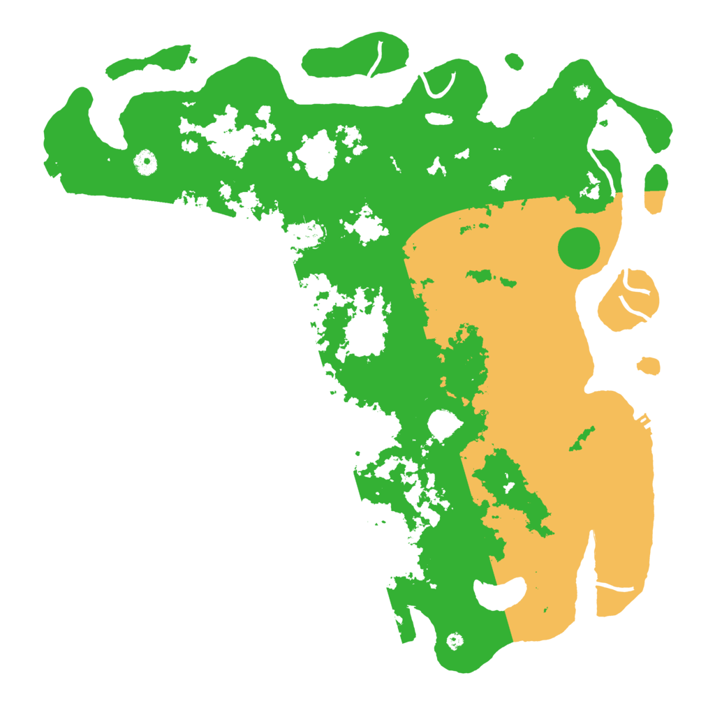 Biome Rust Map: Procedural Map, Size: 4500, Seed: 652500437