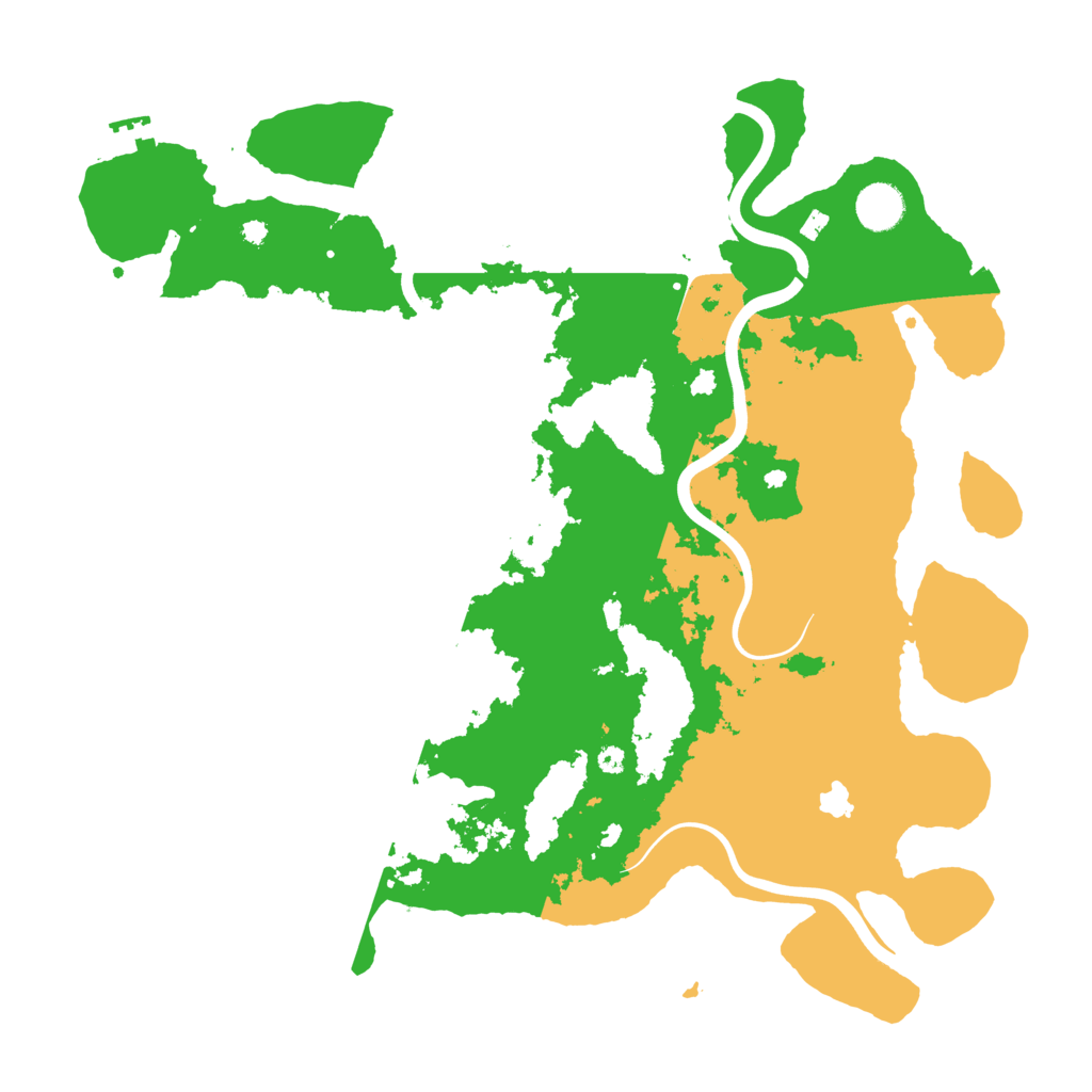 Biome Rust Map: Procedural Map, Size: 4000, Seed: 982684762