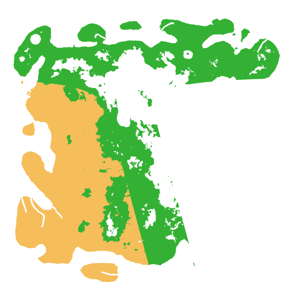 Biome Rust Map: Procedural Map, Size: 5000, Seed: 588878