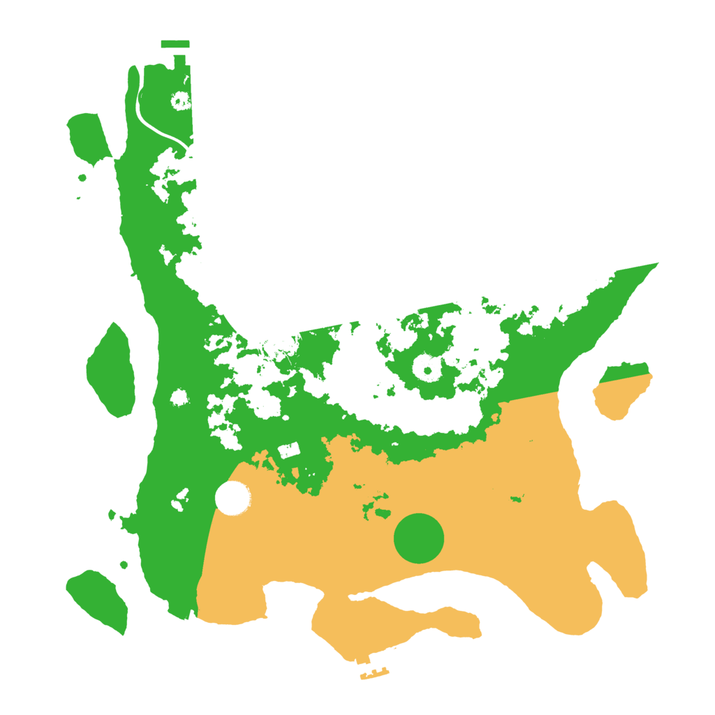 Biome Rust Map: Procedural Map, Size: 3750, Seed: 75963680