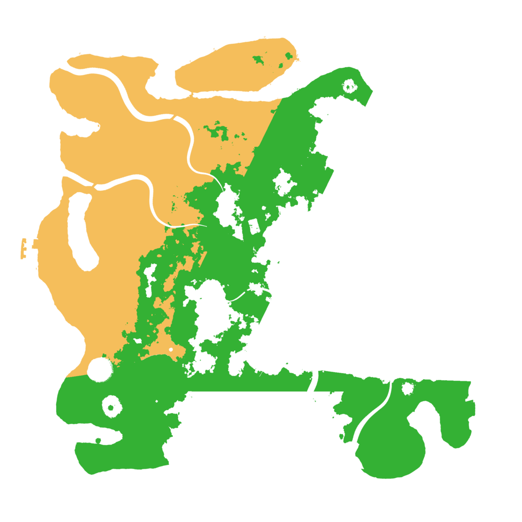 Biome Rust Map: Procedural Map, Size: 3800, Seed: 3518624