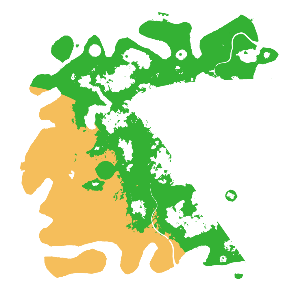 Biome Rust Map: Procedural Map, Size: 4250, Seed: 285759