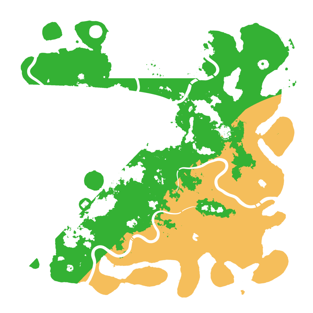 Biome Rust Map: Procedural Map, Size: 4500, Seed: 467764546