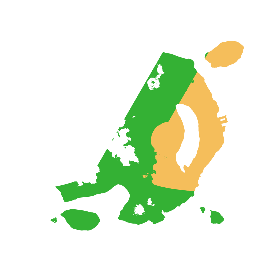 Biome Rust Map: Procedural Map, Size: 2266, Seed: 8888888