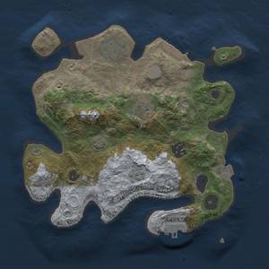 Thumbnail Rust Map: Procedural Map, Size: 2700, Seed: 1072177999, 11 Monuments