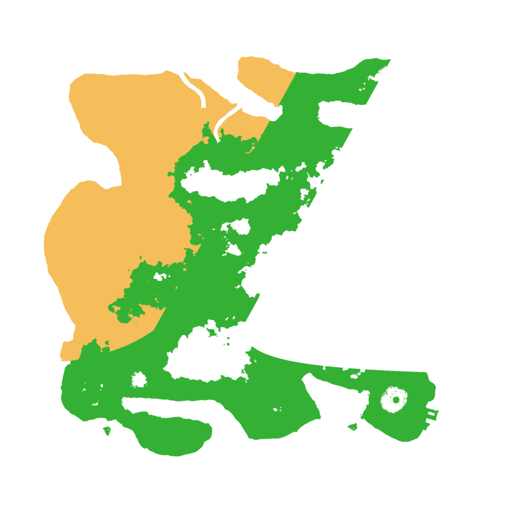 Biome Rust Map: Procedural Map, Size: 3000, Seed: 232872503