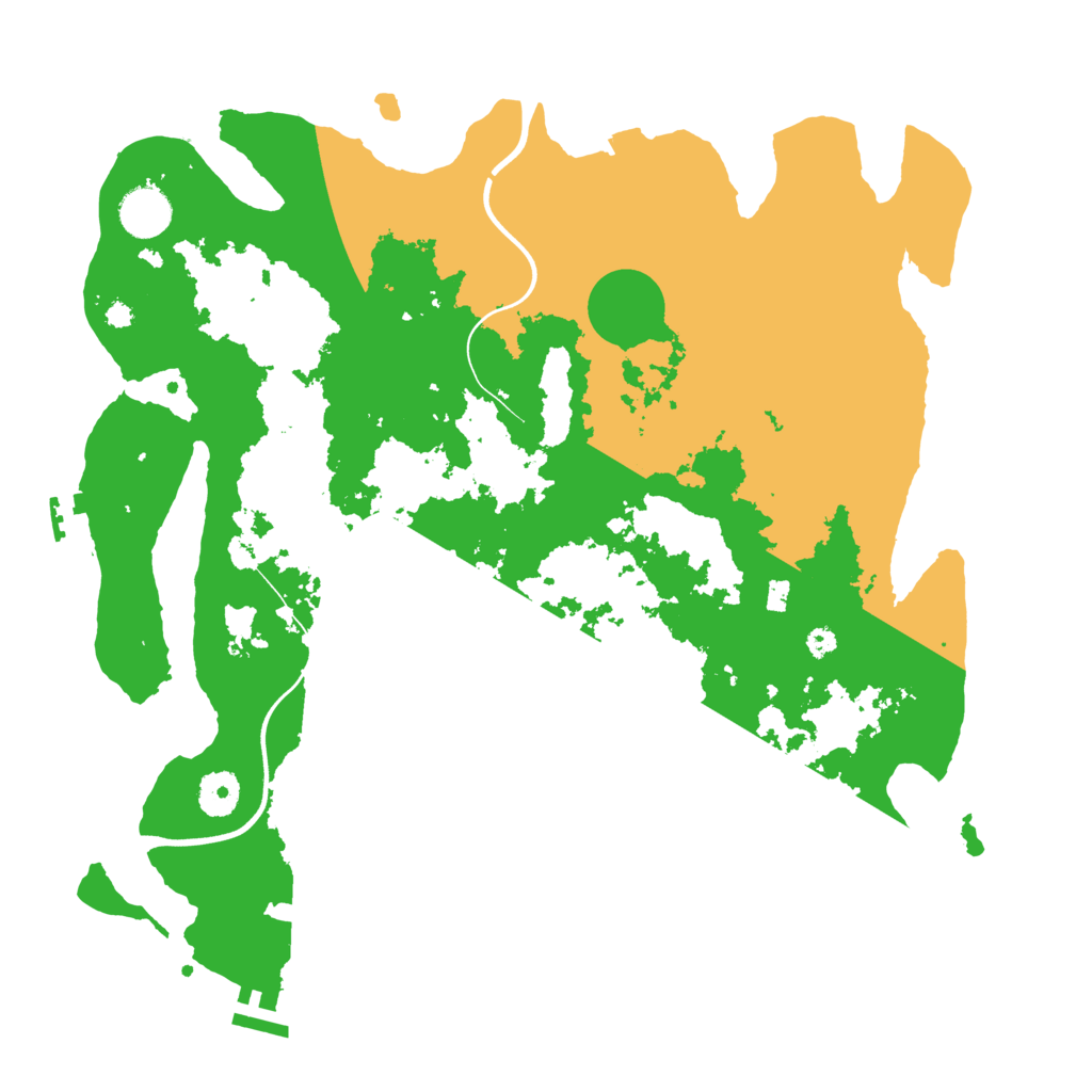 Biome Rust Map: Procedural Map, Size: 3750, Seed: 759383569