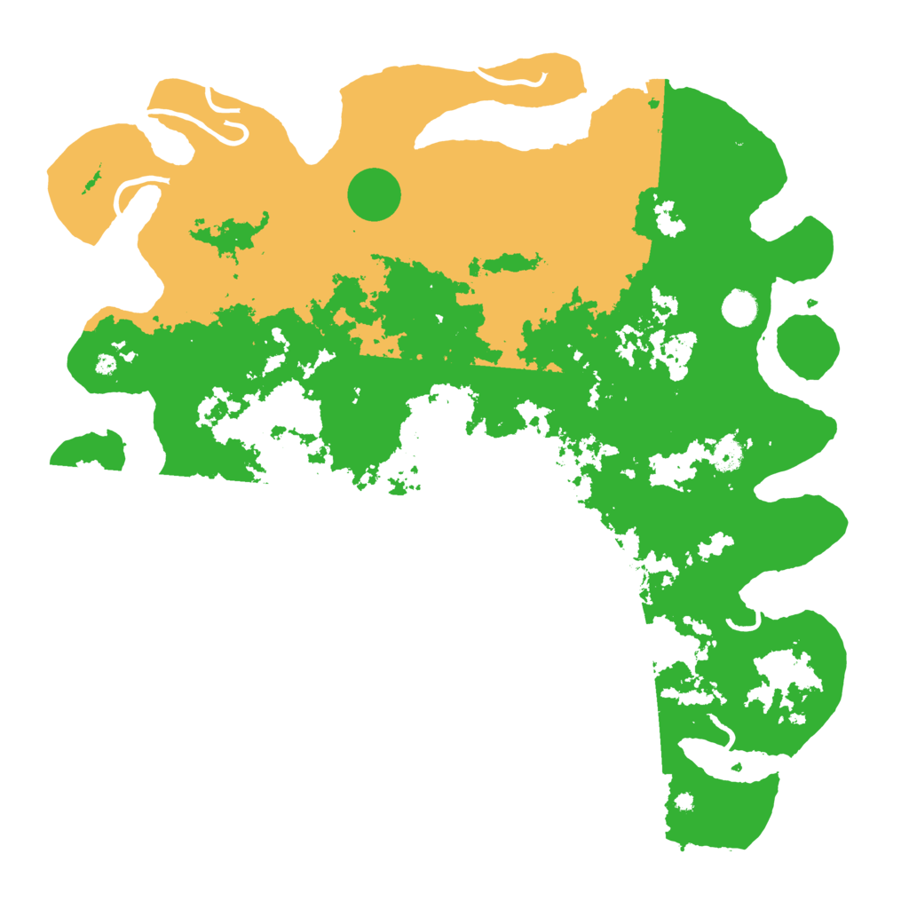 Biome Rust Map: Procedural Map, Size: 4500, Seed: 1102750854