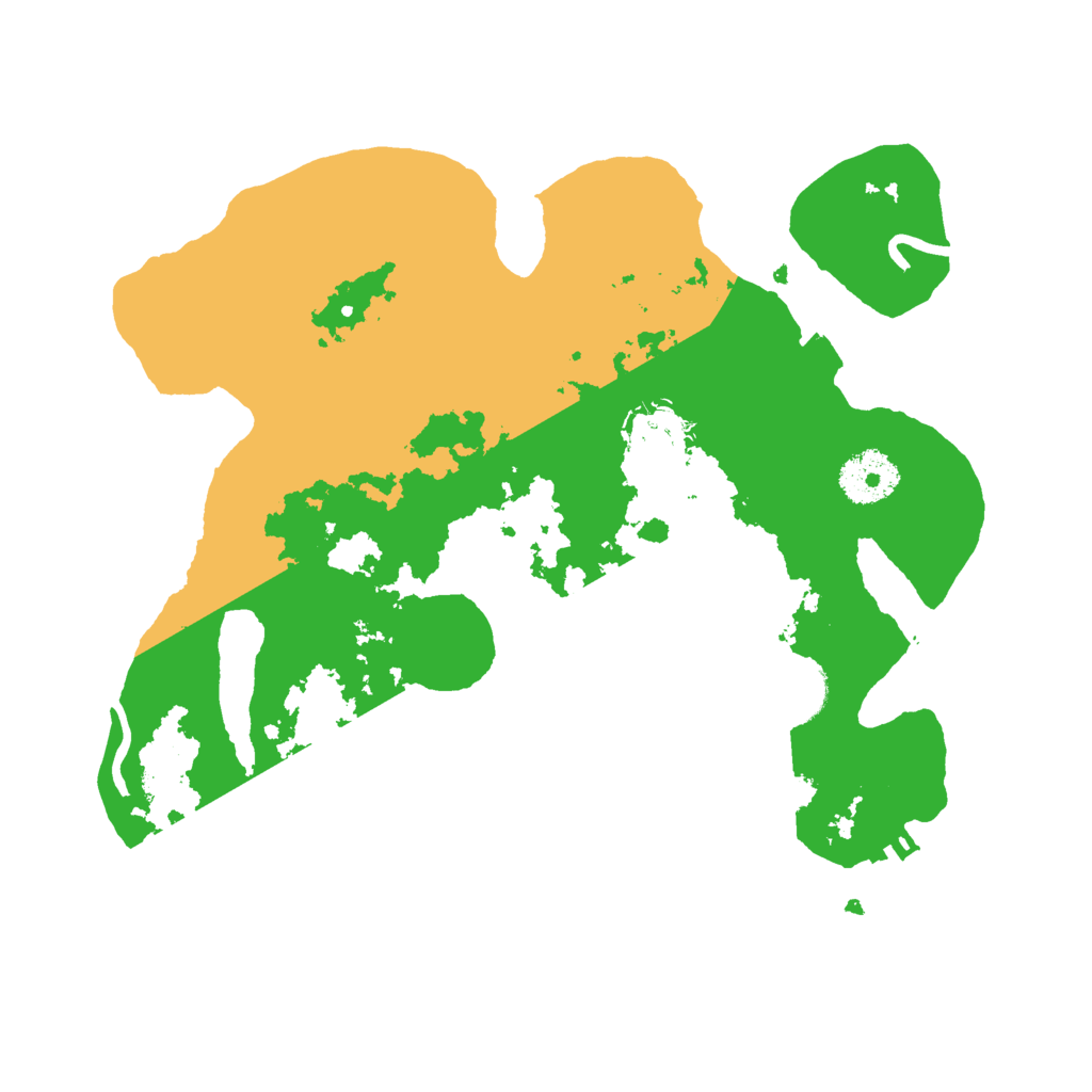 Biome Rust Map: Procedural Map, Size: 3000, Seed: 64747219