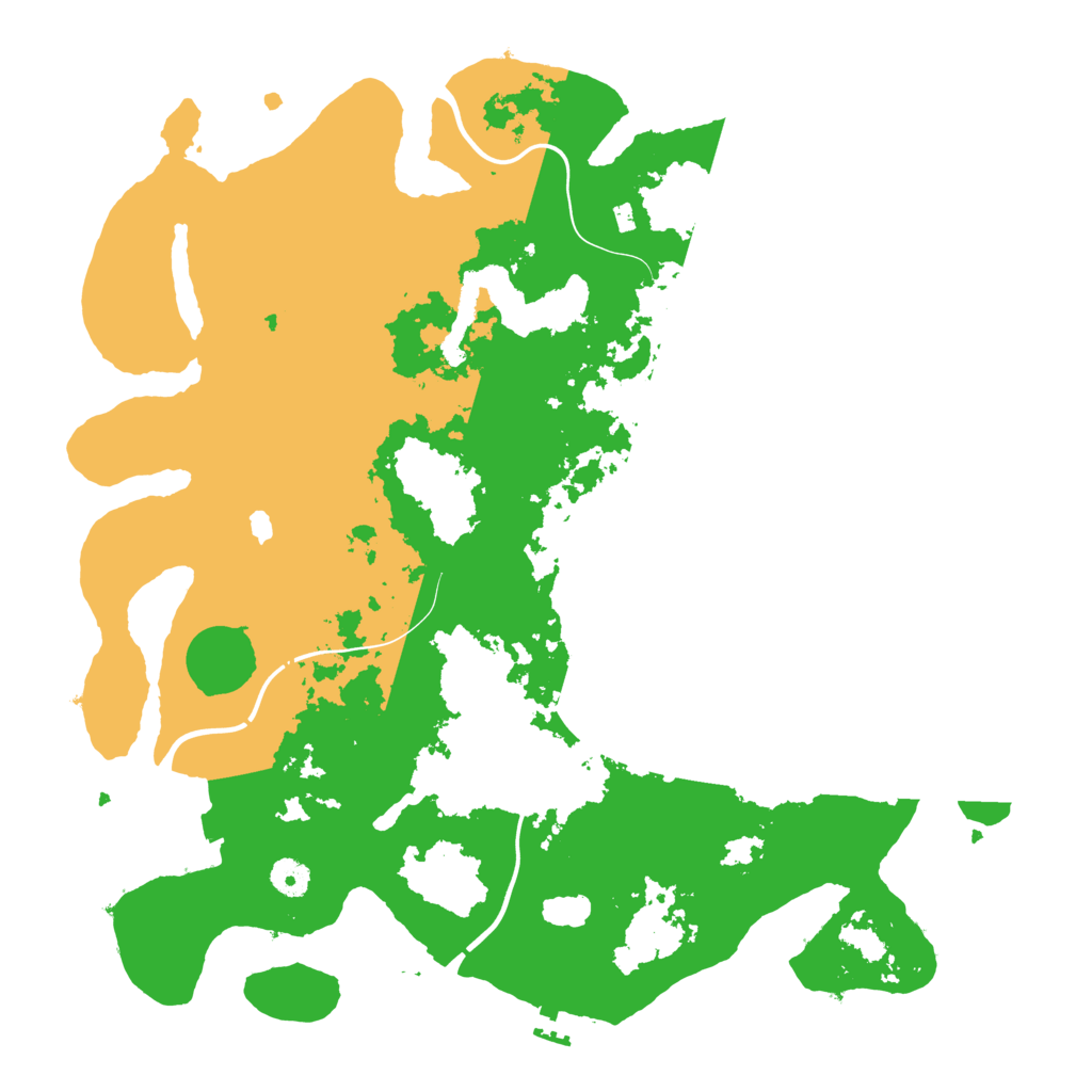 Biome Rust Map: Procedural Map, Size: 4250, Seed: 658016622