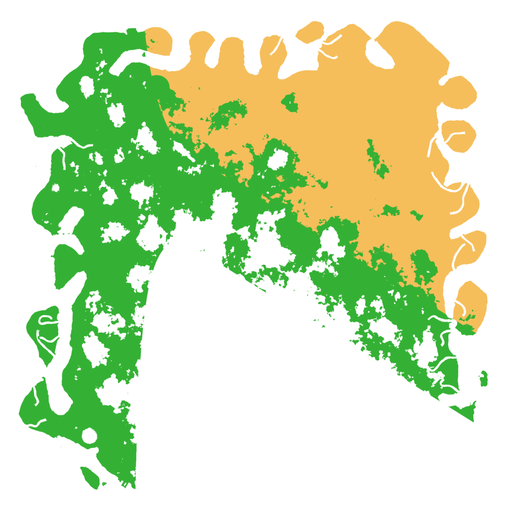 Biome Rust Map: Procedural Map, Size: 6000, Seed: 314536612