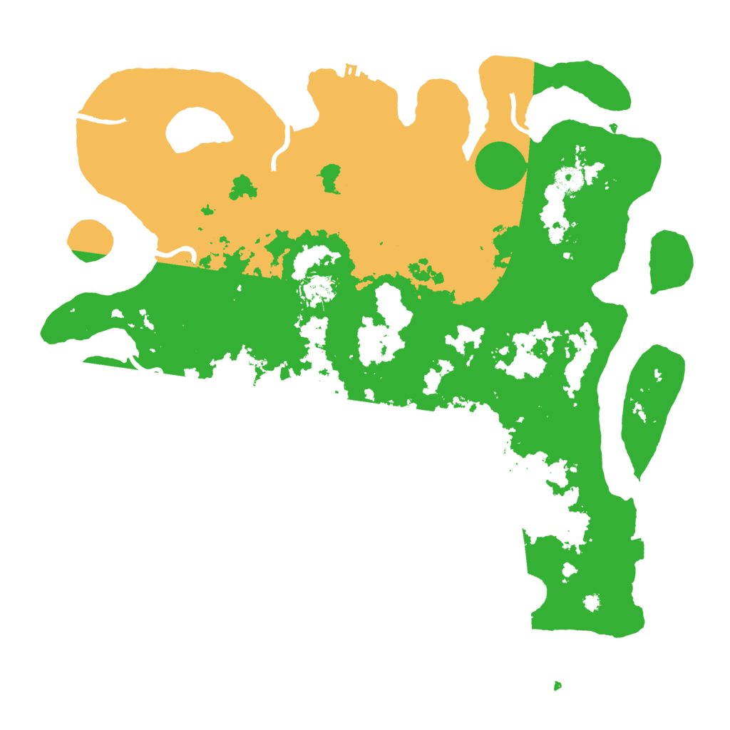 Biome Rust Map: Procedural Map, Size: 4000, Seed: 42836406