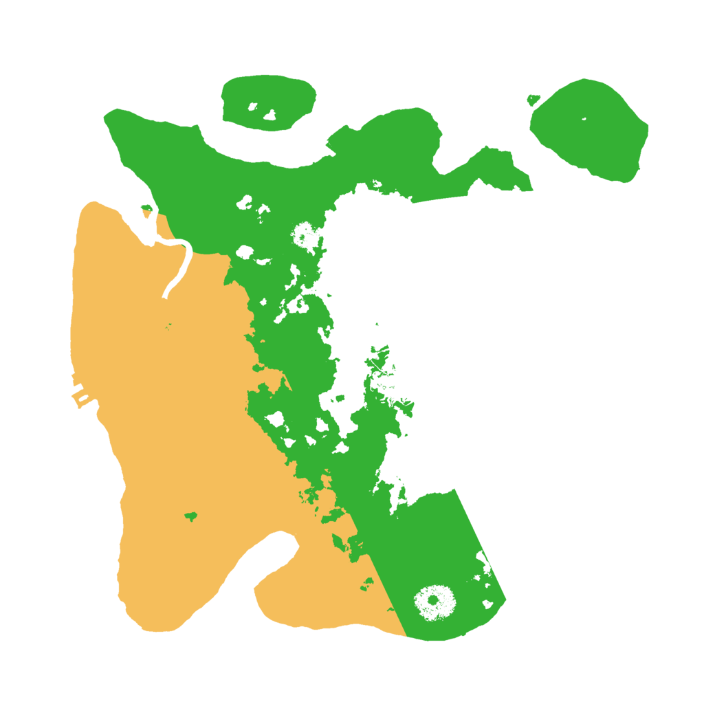 Biome Rust Map: Procedural Map, Size: 2800, Seed: 85337421