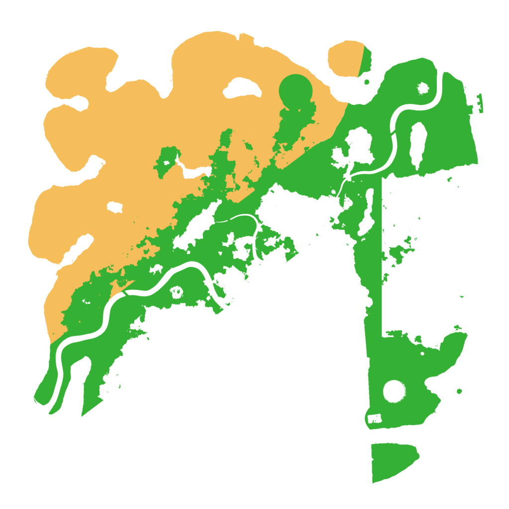 Biome Rust Map: Procedural Map, Size: 4000, Seed: 809