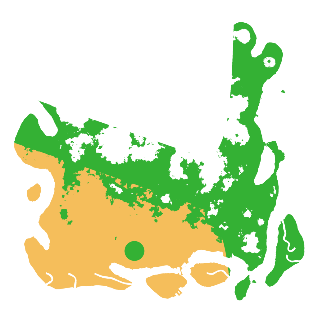 Biome Rust Map: Procedural Map, Size: 4250, Seed: 38893025