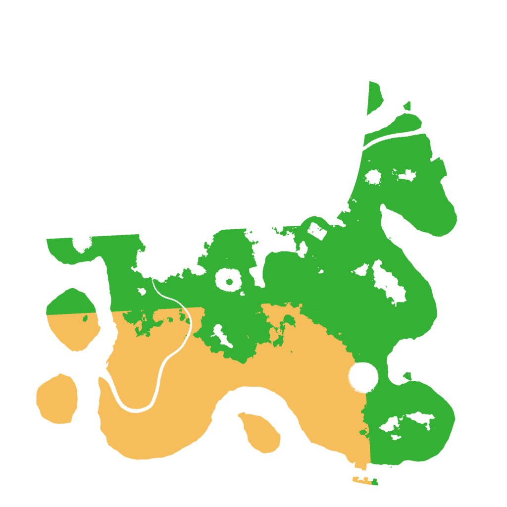 Biome Rust Map: Procedural Map, Size: 3000, Seed: 847752477