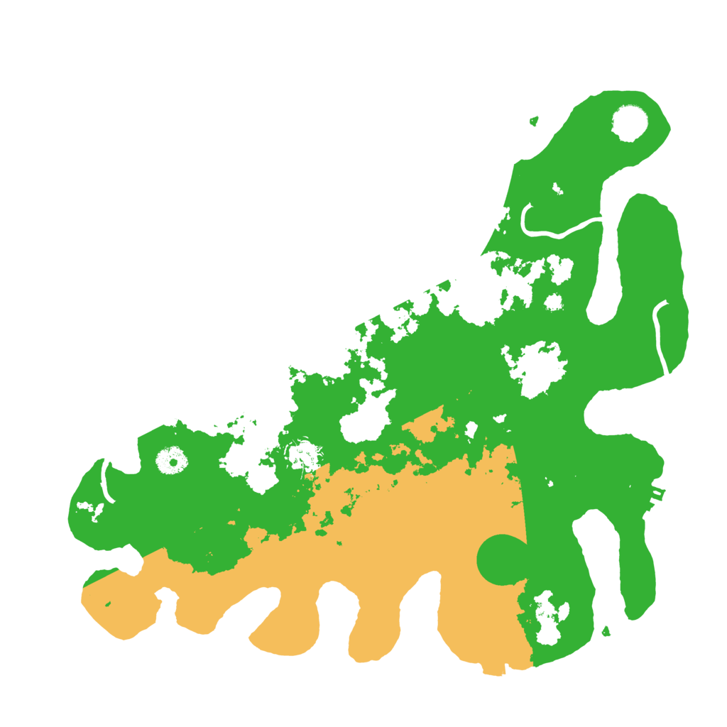 Biome Rust Map: Procedural Map, Size: 3750, Seed: 53214854